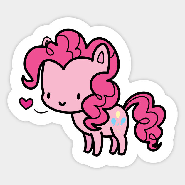 Pinkie Pie chibi Sticker by Drawirm